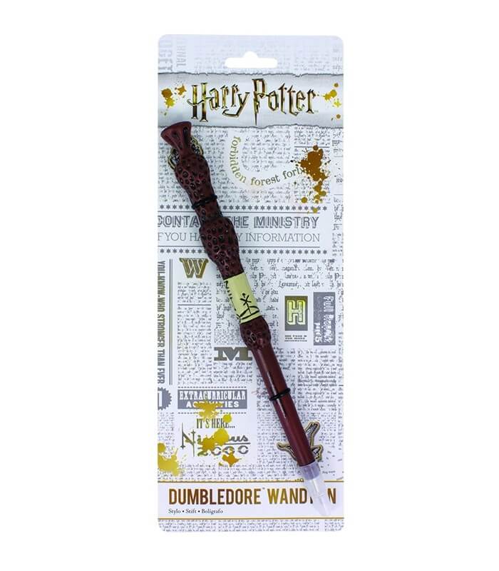 2€75 sur Set stylo baguette et marque-page Dumbledore Harry Potter The  Noble Collection - Stylo à bille - Achat & prix