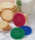 Set of 5 silicone Hogwarts pads for cookies