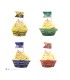 Set of 96 Hogwarts' houses Cupcakes decorations