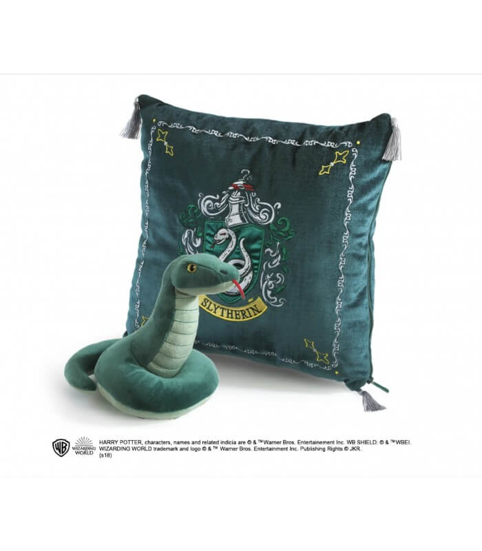 Coussin Noble Collection peluche Slytherin Harry Potter 