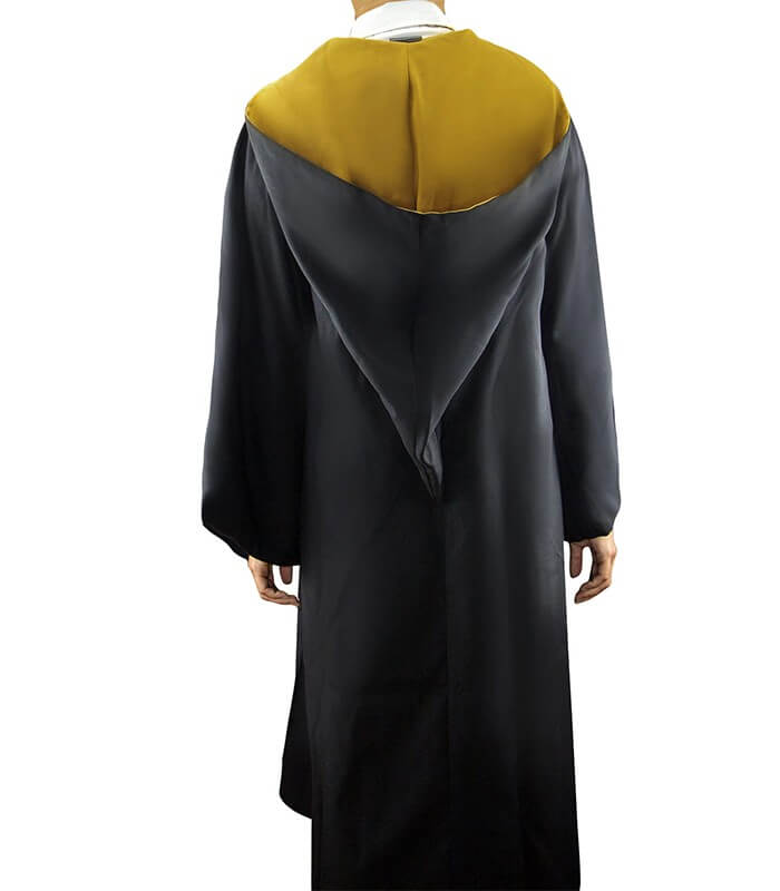 Déguisement robe de sorcier Poufsouffle Harry Potter luxe enfant - Taille:  3 à 4 ans (104 cm)