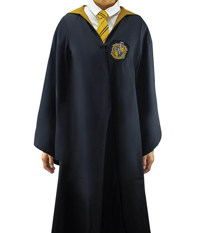 vrijgesteld Feodaal Aubergine Hufflepuff Adult Wizard's Robe - Boutique Harry Potter