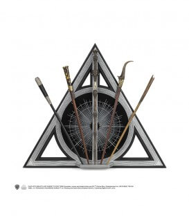 Présentoir 5 Baguettes Reliques de la mort "Les crimes de Grindelwald" - Animaux Fantastiques,  Harry Potter, Boutique Harry ...