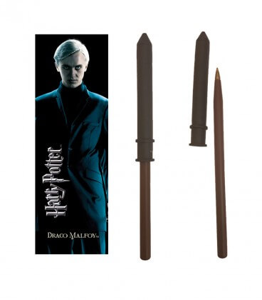 Stylo Baguette & Marque-page Drago Malfoy,  Harry Potter, Boutique Harry Potter, The Wizard's Shop