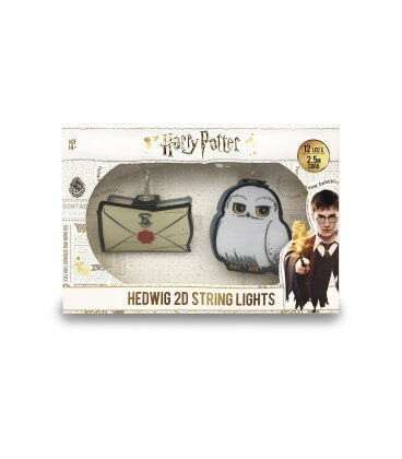 Guirlande lumières 2D Hedwig Lettre Poudlard,  Harry Potter, Boutique Harry Potter, The Wizard's Shop