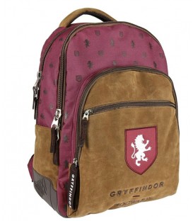 Gryffindor Backpack Burgundy and Suede