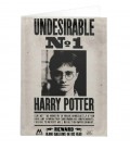 Carte de voeux lenticulaire Harry Potter Indésirable No.1