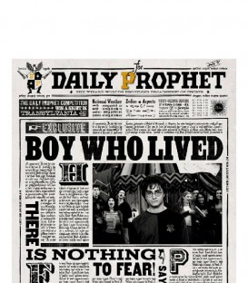 Lenticular Greeting Card The Daily Prophet The Boy Who Lived