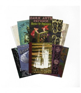 Set of 20 Hogwarts Book Cover Series Postcards