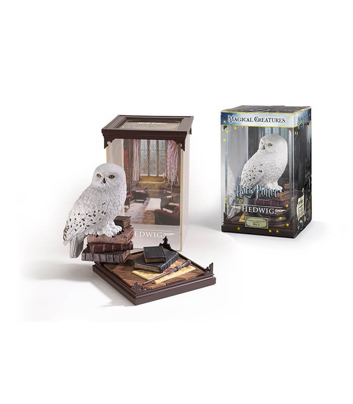 Figurine Hedwige - Créatures Magiques - Harry Potter - 3 Reliques Harry  Potter