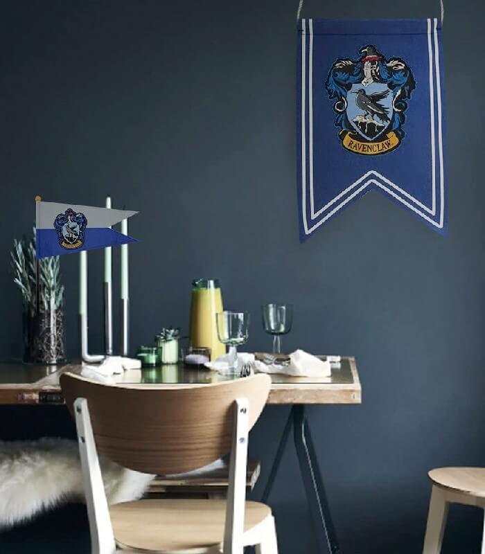 ZZLYY Drapeaux de Harry Potter Serdaigle Drapeau bannière Affiche :  : Cuisine et Maison