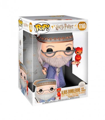 Figurine POP! N°110 Dumbledore avec Fumseck,  Harry Potter, Boutique Harry Potter, The Wizard's Shop