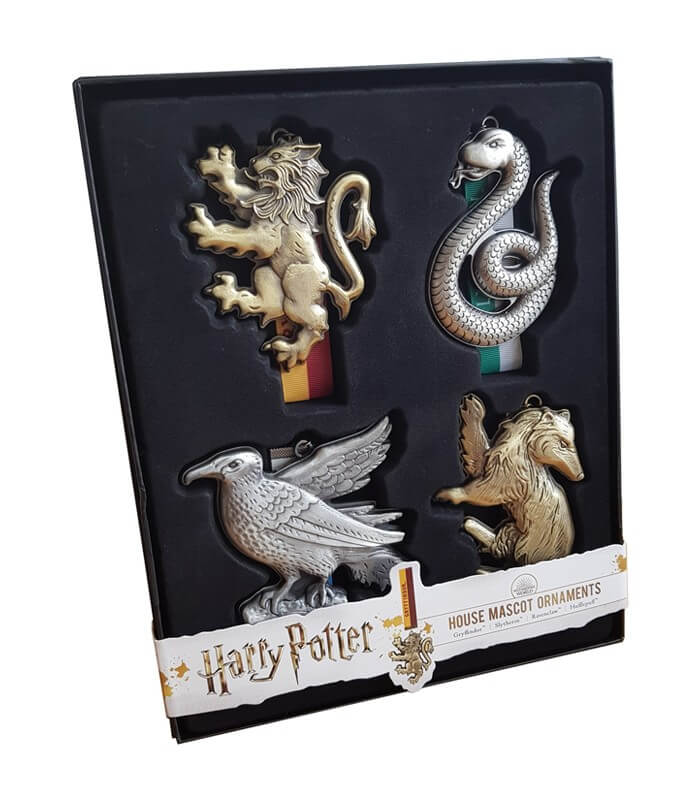 Pack d'ornements des 4 maisons - Harry Potter - Boutique Harry Potter