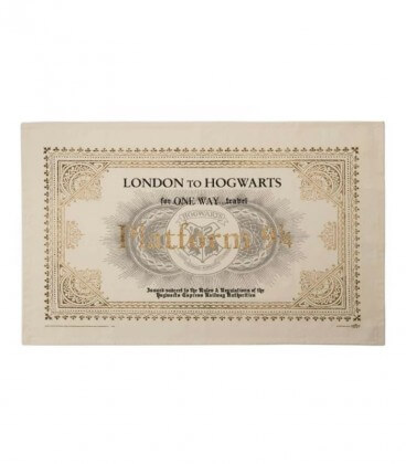 Torchon Hogwarts Ticket,  Harry Potter, Boutique Harry Potter, The Wizard's Shop
