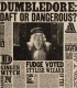 Torchon - The Daily Prophet - Dumbledore: Daft or Dangerous?,  Harry Potter, Boutique Harry Potter, The Wizard's Shop