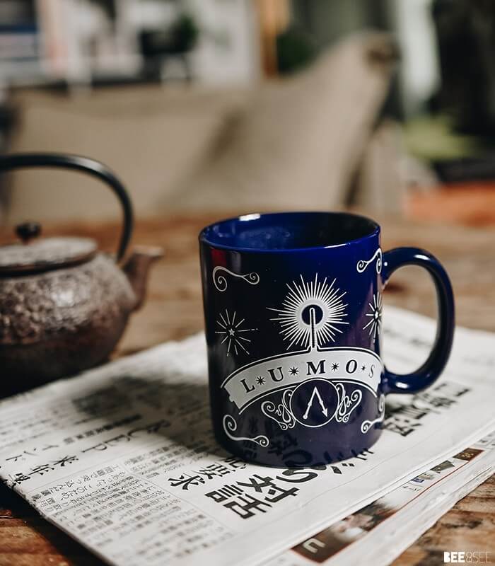 Harry Potter Dark Arts Ceramic Coffee Mug Cup Glows in the Dark New in Box