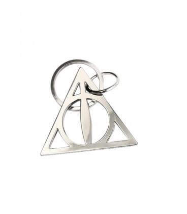 Porte-clés Reliques de la mort Metal,  Harry Potter, Boutique Harry Potter, The Wizard's Shop