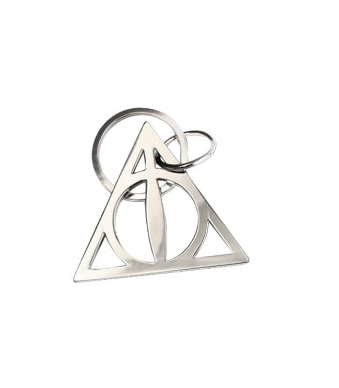 7341 Magic Harry Potter Deathly Hallows Mini Metal Tool Key Chain Keyring 