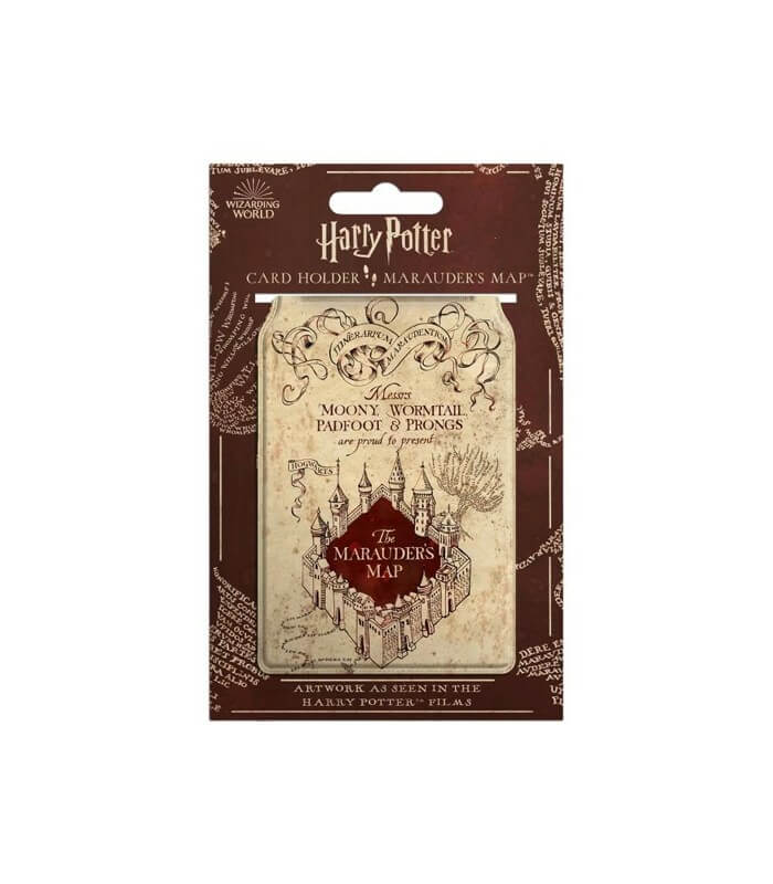 Porte Cartes Carte des Maraudeurs - Boutique Harry Potter