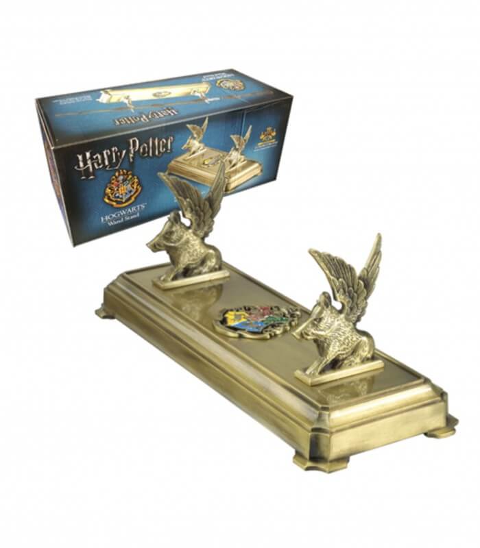 Metal Magic Wand Display - Slytherin - Boutique Harry Potter