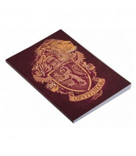 Gryffindor Notebook 128 pages - Harry Potter