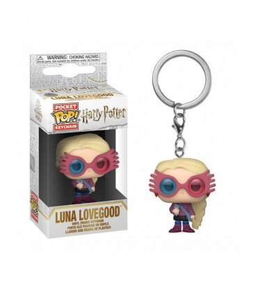Mini POP! Porte Clés Luna Lovegood,  Harry Potter, Boutique Harry Potter, The Wizard's Shop