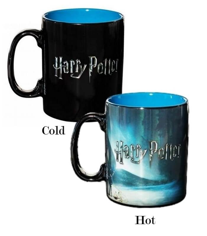 Tall Mug Expecto Patronum Heat Change - Boutique Harry Potter