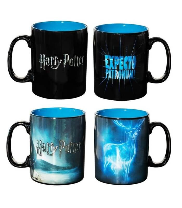 Grand Mug Expecto Patronum Thermoréactif - Boutique Harry Potter