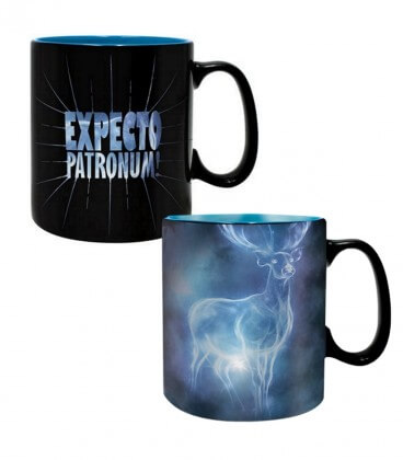 Grand Mug Expecto Patronum Thermoréactif,  Harry Potter, Boutique Harry Potter, The Wizard's Shop