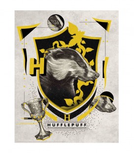 Hufflepuff House Lithograph Poster Limited Edition