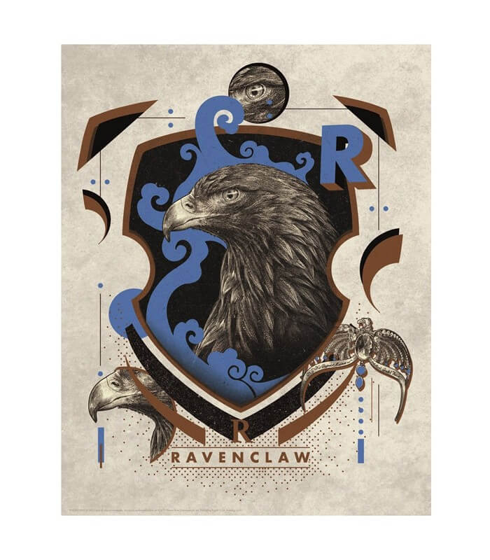 HARRY POTTER - AFFICHE SERDAIGLE ILLUSTRÉ (56 X 86.5 CM)