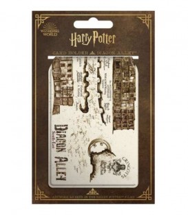 Porte-Cartes - Carte du Chemin de Traverse,  Harry Potter, Boutique Harry Potter, The Wizard's Shop