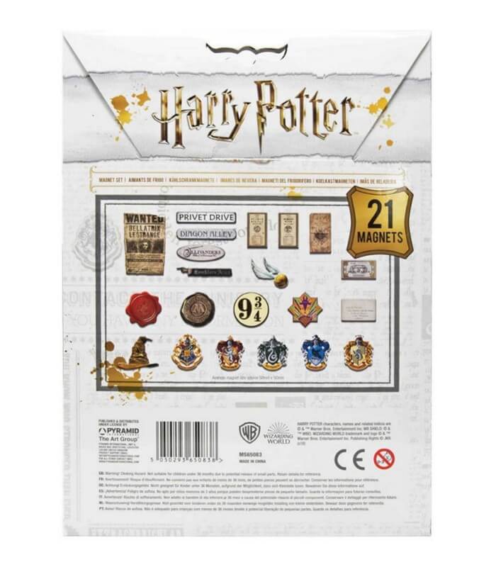 Emuler Produktivitet Alert Magnets Set Harry Potter - Boutique Harry Potter