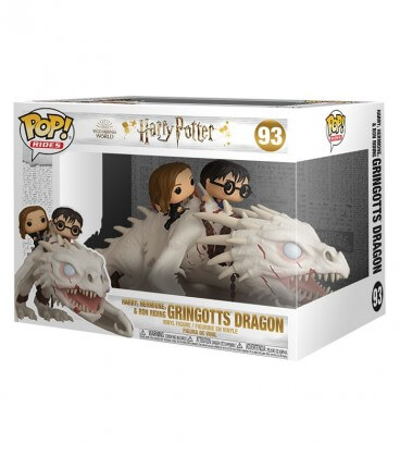 Figurine POP! N°93 Harry, Hermione & Ron sur le dragon Ukrainien,  Harry Potter, Boutique Harry Potter, The Wizard's Shop