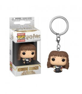 Mini POP! Porte-clés Hermione avec Chaudron