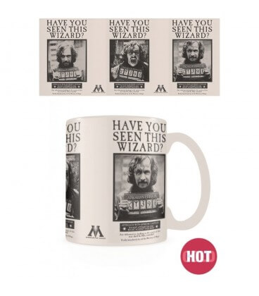 Mug Sirius Black Wanted Effet Thermique,  Harry Potter, Boutique Harry Potter, The Wizard's Shop