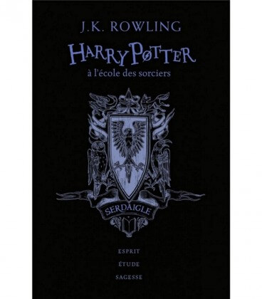 Livre Harry Potter à l'école des Sorciers Serdaigle Edition Collector,  Harry Potter, Boutique Harry Potter, The Wizard's Shop