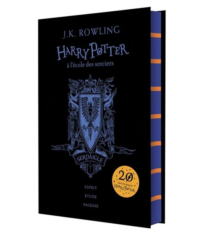 Livre Harry Potter à l'Ecole des Sorciers Serdaigle Edition