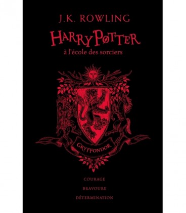Livre Harry Potter à l'école des Sorciers Gryffondor Edition Collector,  Harry Potter, Boutique Harry Potter, The Wizard's Shop