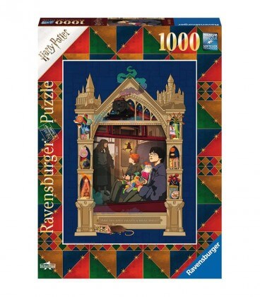 Puzzle "Harry Potter On the way to Hogwarts" 1000 pieces by Minalima