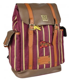 Vintage Striped Gryffindor Backpack Harry Potter
