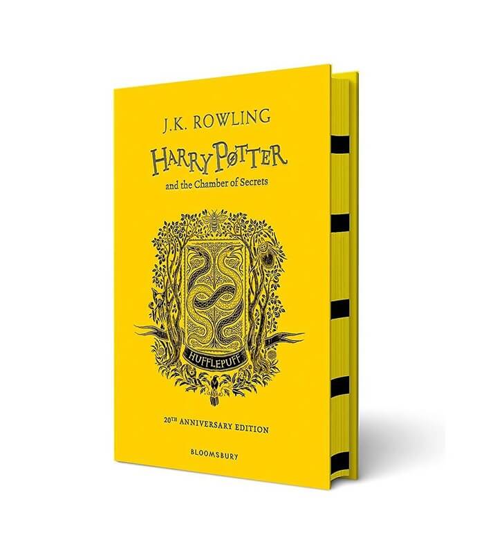 Livre Harry Potter et la Chambre des Secrets Poufsouffle Collector -  Boutique Harry Potter
