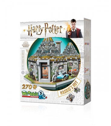Puzzle 3D - Hutte d’Hagrid Wrebbit,  Harry Potter, Boutique Harry Potter, The Wizard's Shop