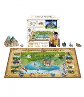 Puzzle Harry Potter On the way to Hogwarts 1000 pieces by Minalima -  Boutique Harry Potter