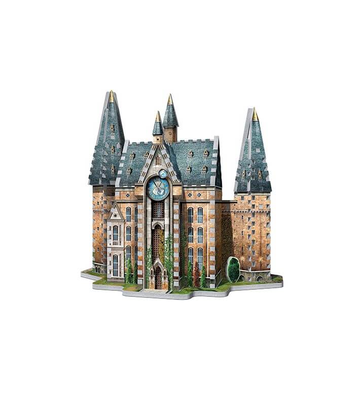 Hogwarts - Clock tower - puzzle 3D Wrebbit - Boutique Harry Potter