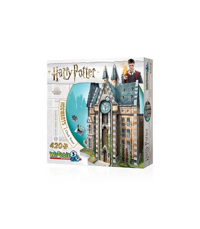 Hogwarts - Clock tower - puzzle 3D Wrebbit