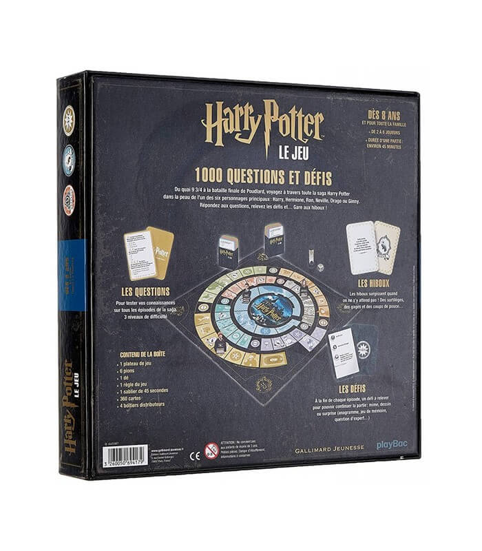 Harry Potter - 1 000 questions et défis : Harry Potter : Le jeu