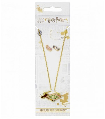 Honeydukes necklace and earrings set - Harry Potter