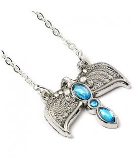 Silver Plated Tiara Necklace Harry Potter