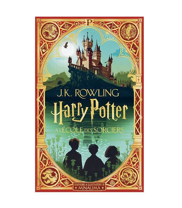Livre Harry Potter à l'Ecole des Sorciers Illustré par Minalima